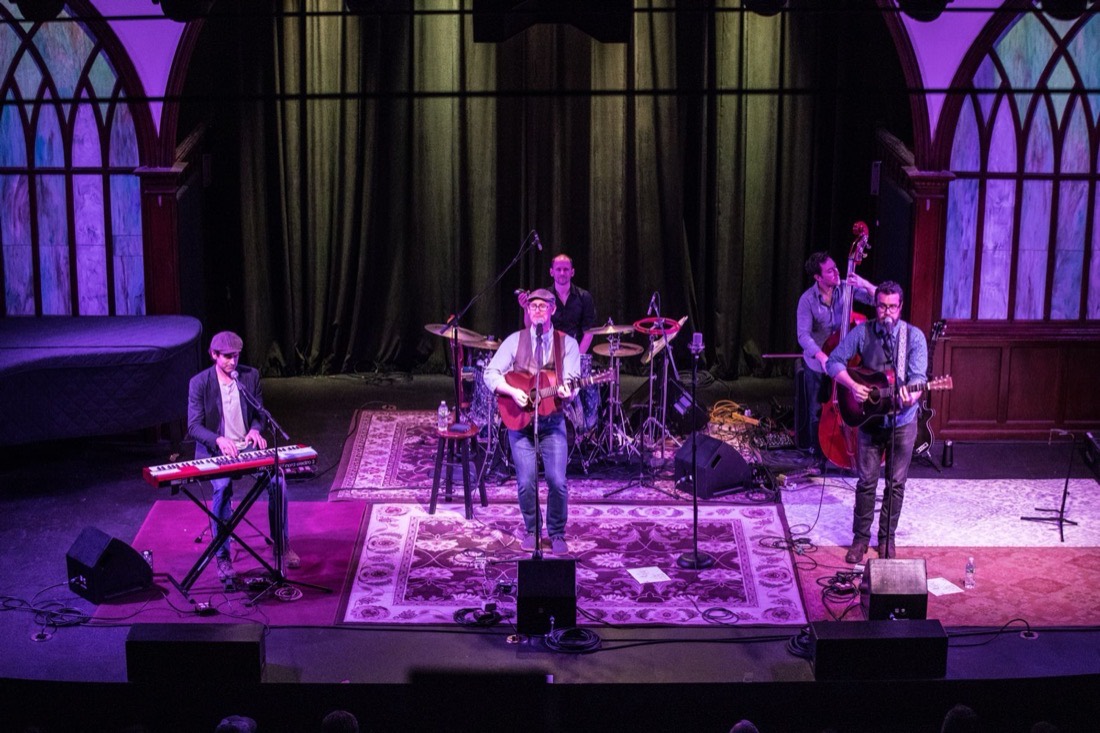The Sweet Remains performing live